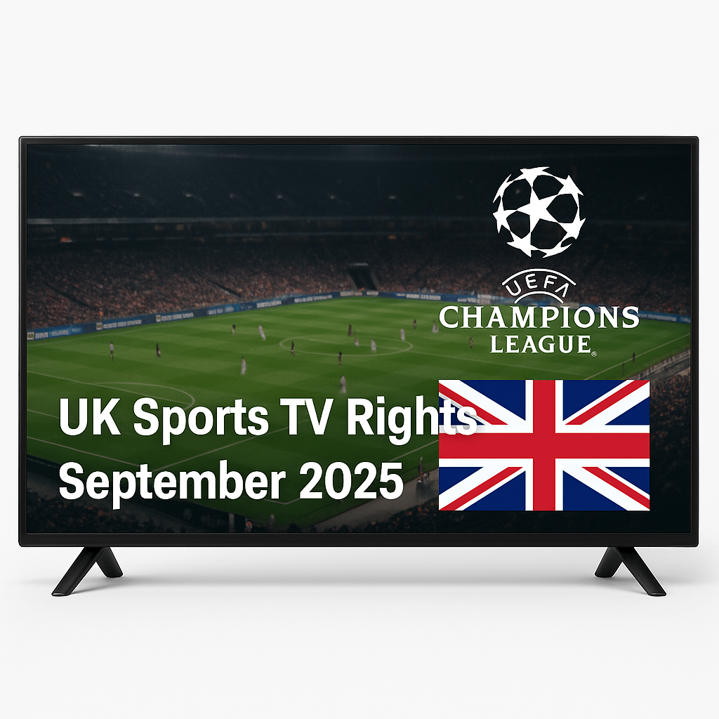 UK Sports TV Rights: Champions League & More (Sept 2025)