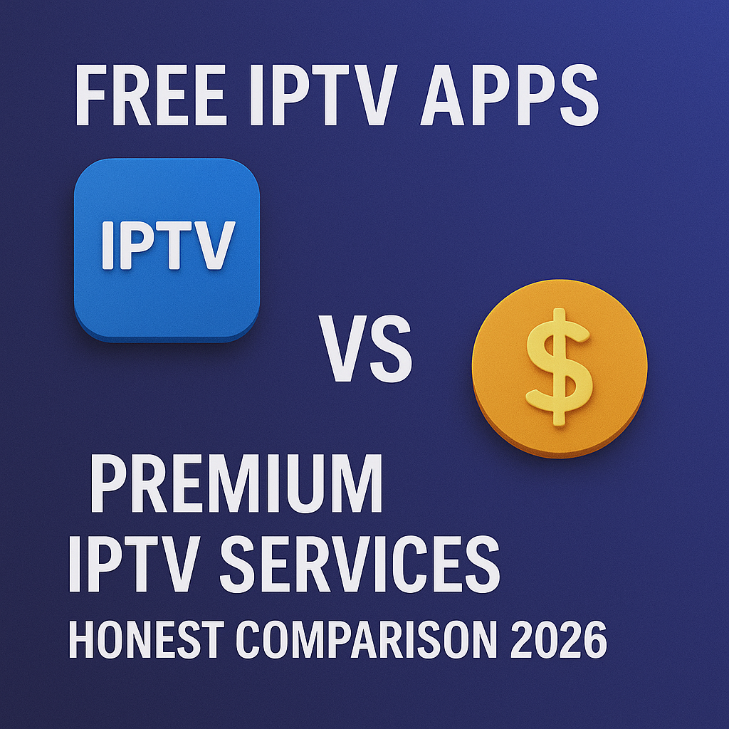 Free IPTV Apps vs Premium IPTV Services Honest Comparison 2026