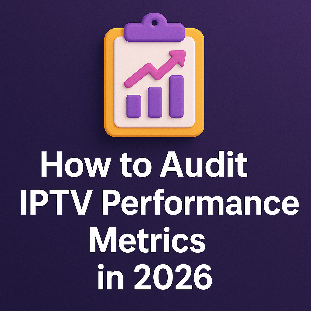 How to Audit IPTV Performance Metrics in 2026
