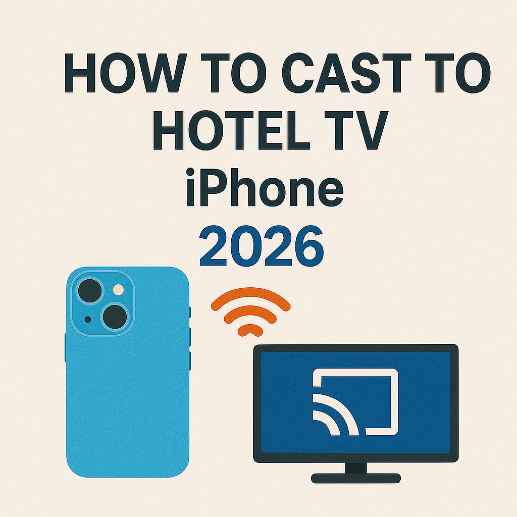 How to Cast to Hotel TV iPhone 2026