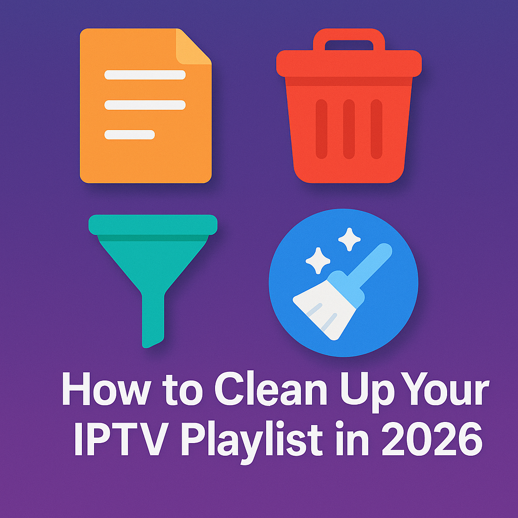 How to Clean Up Your IPTV Playlist in 2026