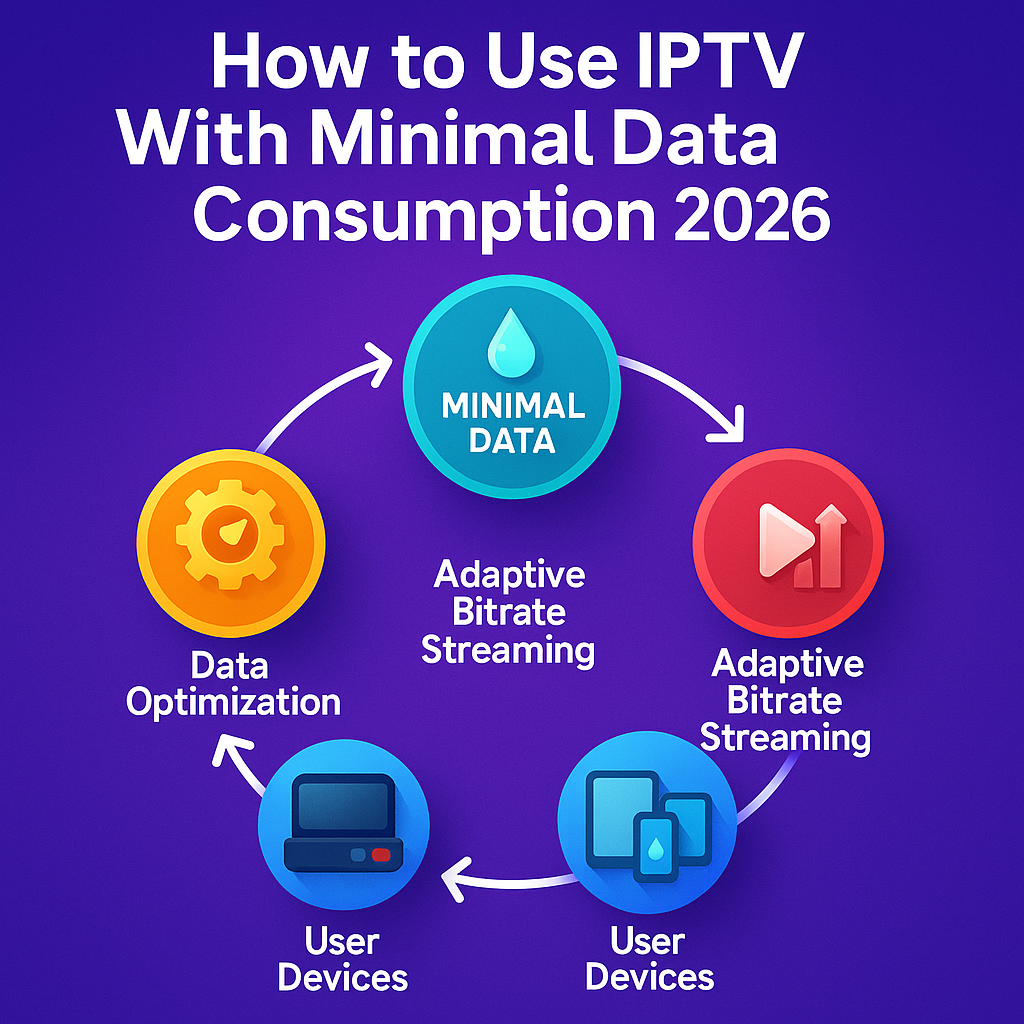 How to Use IPTV With Minimal Data Consumption 2026