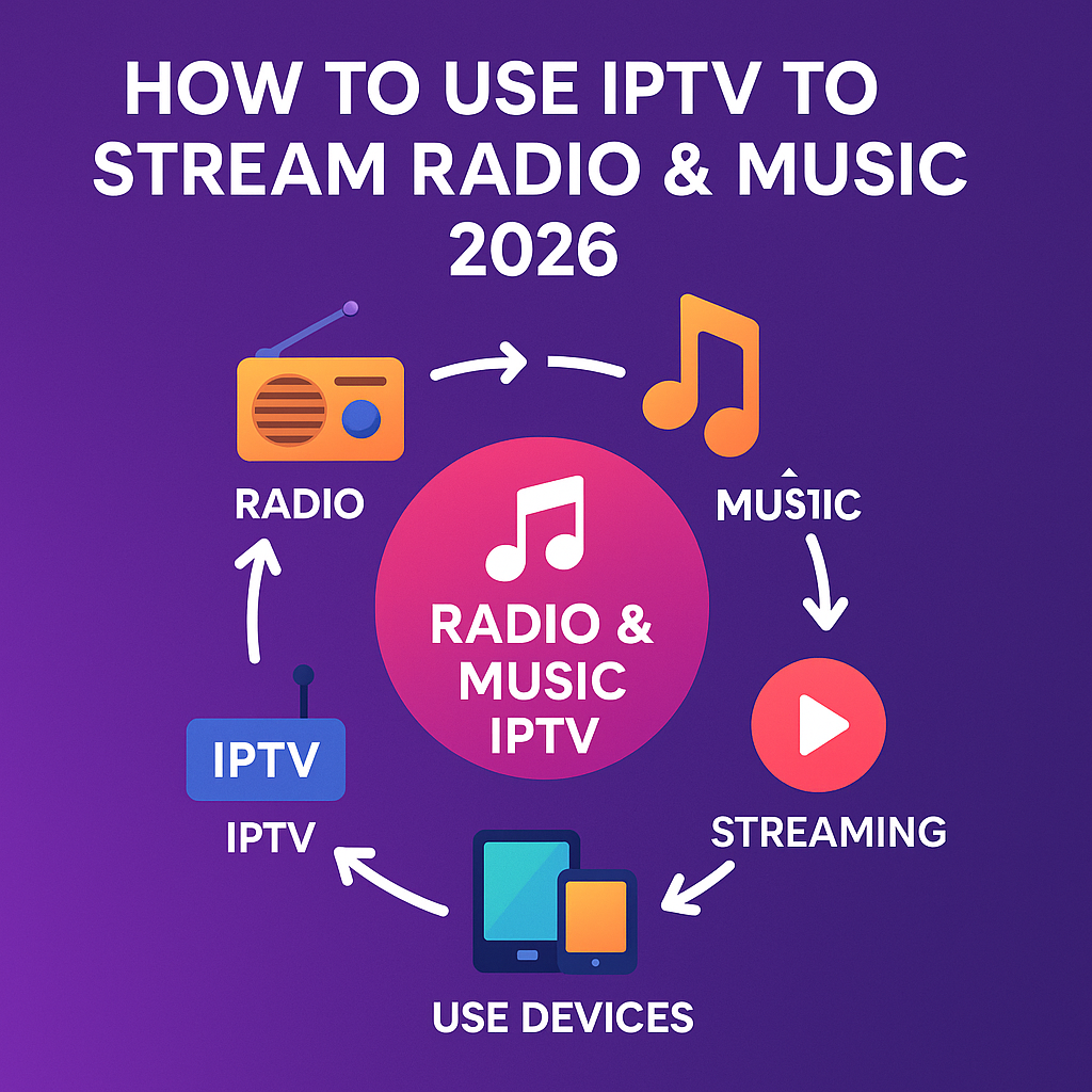 How to Use IPTV to Stream Radio & Music 2026