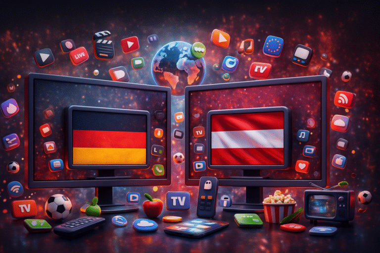 Deutsches und Österreichisches Fernsehen Online 2026 Gratis & legal auf allen Geräten