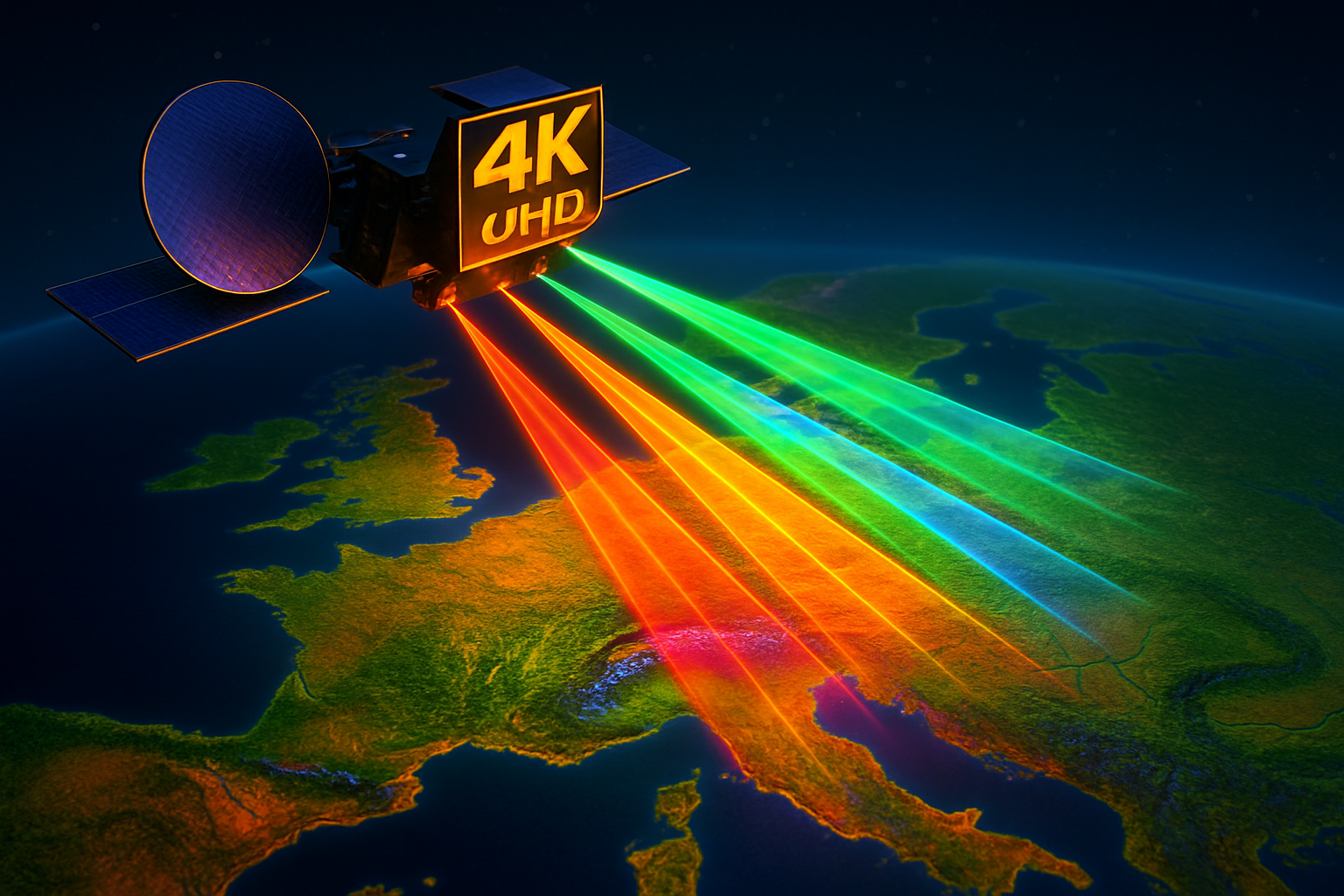 Free 4K European satellite channels frequency list 2026