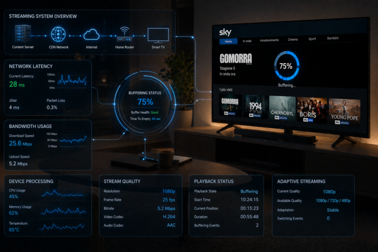 Sky Italia performance issues caused by multiple hidden technical factors